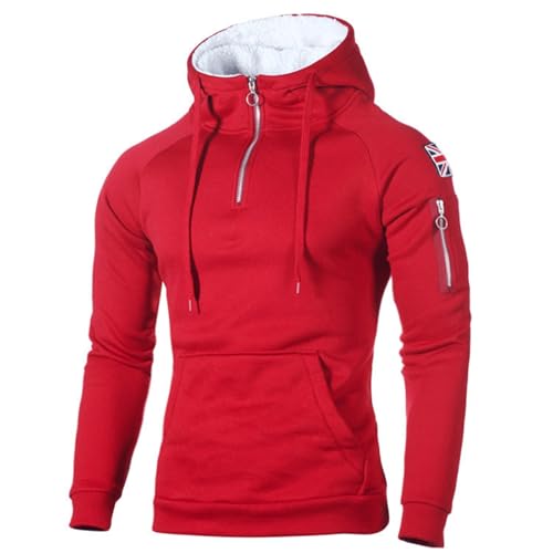Sweet homme capuche blanc hiver long veste de travail chaude zippée