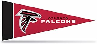 NFL Atlanta Falcons 8-Piece 4-Inch by 9-Inch Classic Mini Pennant Décor Set