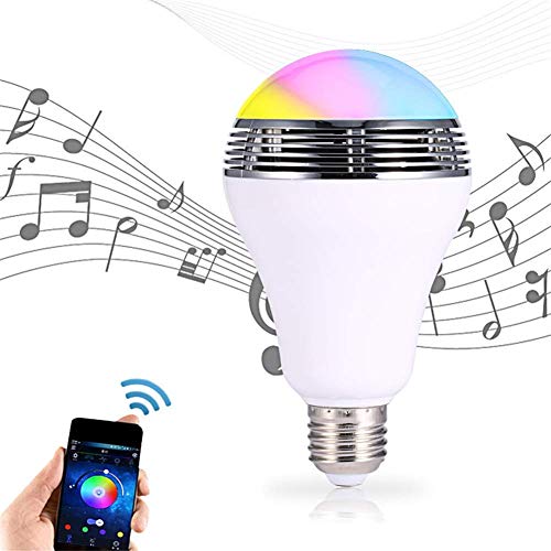 Bombilla Led Bluetooth Inteligente Con Altavoz 5W