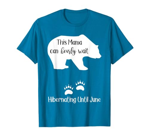 Pregnancy Shirt Announcement Due Date in June Mama Bear T-Shirt, Men, Sapphire Blue, 3X-Large