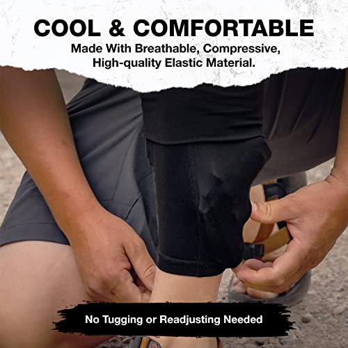 Hidden Ankle Wallet - Concealed Carry Anti Theft Travel Pouch To Protect Cash, Credit Cards, And Travel Documents. Fits Compact Pistol -Breathable Elastic-Machine Washable-Designed For Running (Large) #TOP2