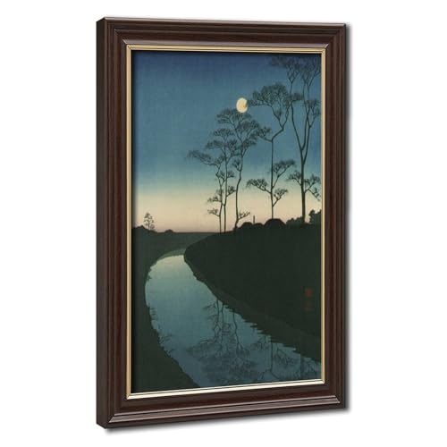 Toile Dusk by Koho Shoda pour décoration murale salon et bureau vintage
