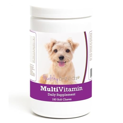 Healthy Breeds Norfolk Terrier Multivitamin Soft Chew for Dogs 180 Count