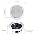Home Theater System Kit with 1000 Watts 4-Chanel Bluetooth Receiver & 8 Qty 6.5" 200 Watts in-Wall in-Ceiling Speakers of 2-Way Stereo Sound with Woofer/Tweeter, Flush Design by Technical Pro