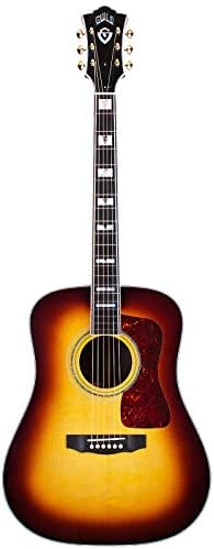 GuildD-55E Acoustic-Electric Guitar - Antique Sunburst