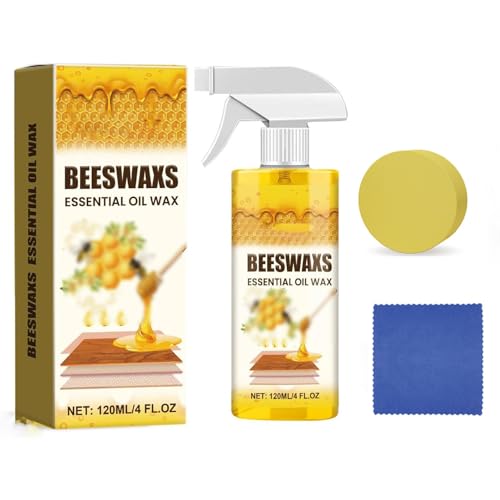 Beeswax Wood Polish Spray Beeswax Spray Furniture Polish Beeswax Wood Polishes For Furniture BeeswaxFurniture Polishes for Wood Floors and Wooden Cabinet (1 PCS)