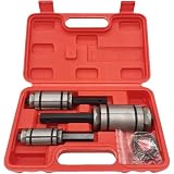 1/18'' to 3-1/2'' Exhaust Pipe Expander Tool, Tail Pipe Spreader Kit Compatible with Most Vehicles and Truck...