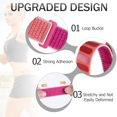 Image of Ankle /Arm Band Compatible with Apple Watch 49 /46 /45 /44 /42 /41 /40 /38mm