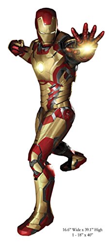 Marvel Superheroes Avengers Comic - Civil Wars - Captain America Vs Iron-Man Giant Wall Decal Sticker Bundle #TOP4