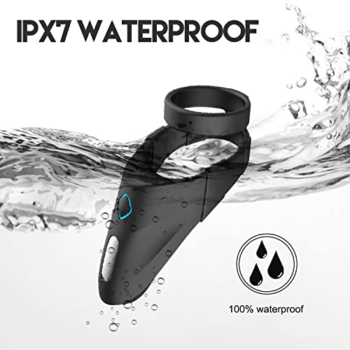 image for SIDED Electric Pocket Ring Toy Men's double ring strengthening muscle 