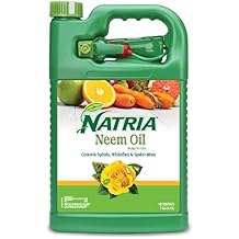 Natria Neem Oil Spray for Gardening - Ready-to-Use - Pest Control & Disease Control - Use for Houseplants and Home Gardens - 1 gal Bottle