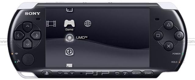 XTRIZ PSP 3006 Handheld Gaming Console, 46 Pre-installed Games, Memory Card Included (BLACK)