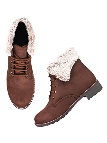 Image of TRYME Comfortable Fashionable Stylish Shoort Casual Boots for Women's and Girls
