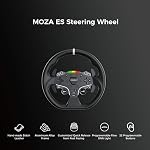 MOZA R5 All-in-One PC Gaming Racing Simulator: 5.5Nm Direct Drive Wheel Base, 11-inch Racing Wheel, Anti-Slip Pedals and a Desk Clamp, Cloud-based App Control - Image 5