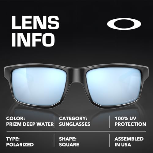 Image of Oakley GIBSTON OO9449 Rectangle Shape Sunglasses With Official Eyewear Kit | Men's Sunglasses