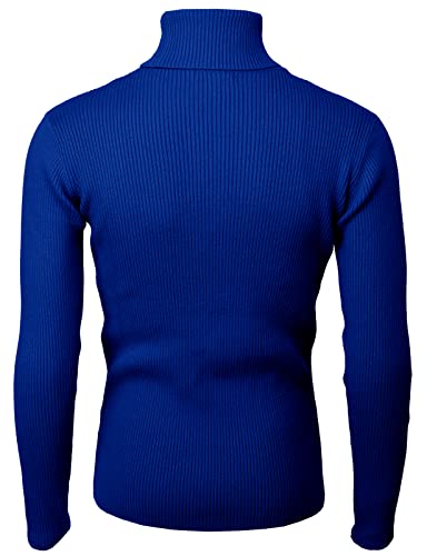 H2H Mens Slim Fit Turtleneck Pullover Sweaters Basic Tops Knitted Thermal4