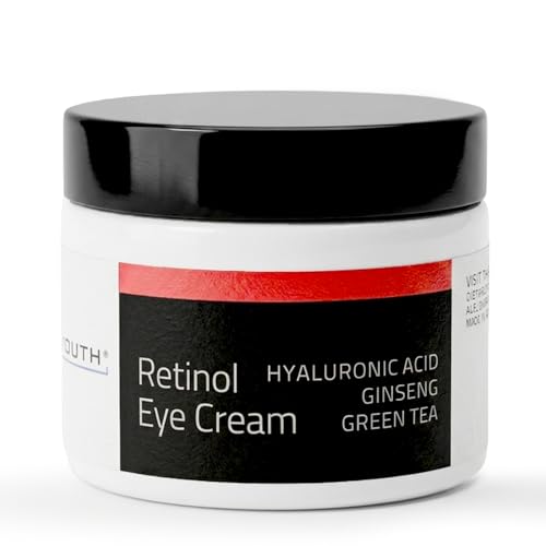 YEOUTH Skin Care Set: Retinol Serum with Hyaluronic Acid, Vitamin C & Super Face Serum, Cleanser, Toner, Eye Gel, Neck Cream, Face Cream 8-Piece Skincare Kit For Women