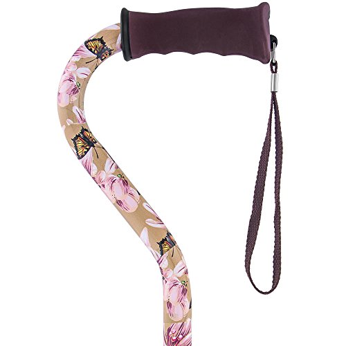 Royal RC Canes Walking Sticks for Men and Women - Stylish Designer Fashionable Walking Canes - Lightweight Aluminum Cool Adjustable Offset Walking Cane with Comfort Grip