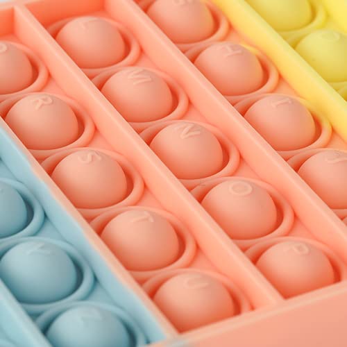 Fidget Pop it Game, Brinquedo de brinquedo Popper Fidget Push Pop Bubble Sensory Toy, Brinquedos de