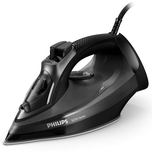 PHILIPS Steam Iron, Black, 2600W – 45 g/min – 200 g, Steam Boost
