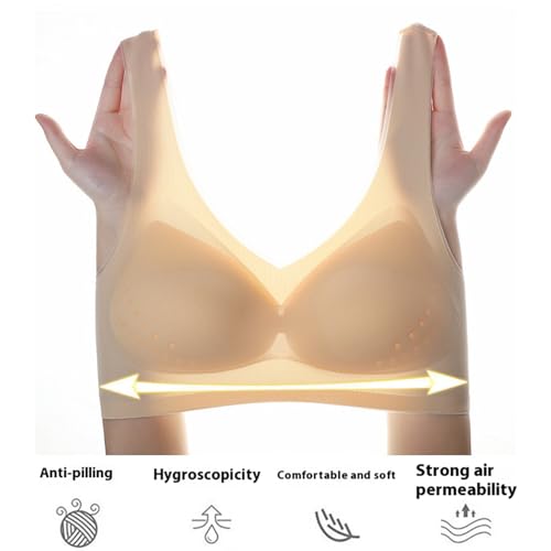 2PC Strawmeans Bras, Strawmeans Ultra-Thin Ice Silk Lifting Bra, Lightweight Seamless Wireless Support Bra3
