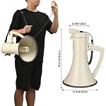 75w Rechargeable Megaphone Bullhorn Loud Speaker - Image 4
