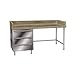 Advance Tabco BST-305 Bakers Top Work Table, 30" Wide, 60" Long, 1-3/4" Thick Wood Top W/ 4"