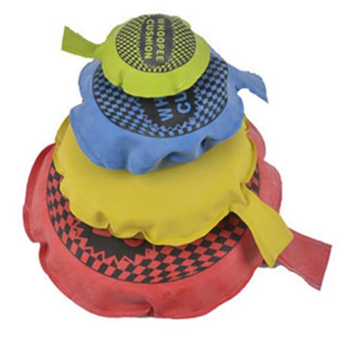 4er-Pack Whoopie-Kissen, Streichspielzeug mit realistischem Sound, automatisches Rückprall, lustiges Furzkissen für Kinder und Erwachsene (4 Größen), Halloween-Aprilscherzknebel, Whoopee-Kissen für K