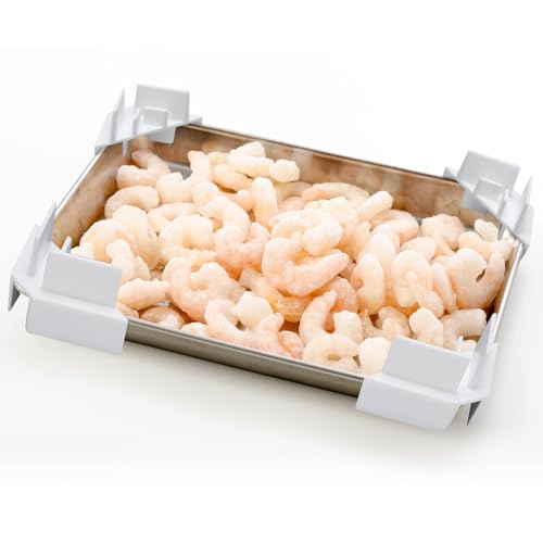 24 PCS Tray Stackers for Harvest Right Freeze Dryer Trays Freeze, Dryer Accessories Compatible with Harvest Right Trays, Stacks 7 Trays, White - Thumbnail 6
