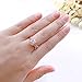 Wedding Ring Sets for Women Simple Classic Style Zircon Rose Silver Color 2 PCS Gift Fashion Jewelry Fashion professionals