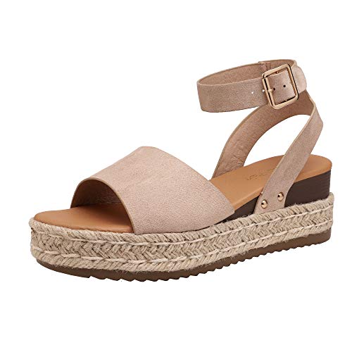 platform ankle sandals