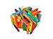 Krafty Kids ST-2311E CW495 Craftwood Mini Craft Sticks, Colored, 120-Piece