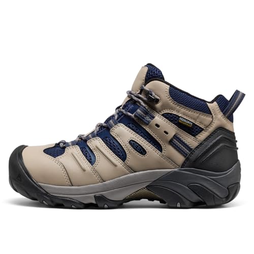 Image of KEEN Utility Men's Lansing Mid Height Steel Toe Waterproof Work Boots