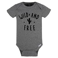 Gerber Baby 8-Pack Short Sleeve Onesies Bodysuits, Southwest, 0-3 Months — image 2