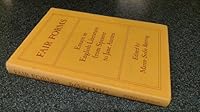 Fair Forms: Studies in English Literature from Spenser to Jane Austen 0859910075 Book Cover
