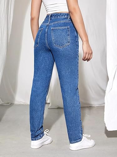 Image of KOTTY Clean Cut Regular Jeans - Mid Rise Fit with Streamlined Shape