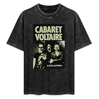 Cabaret Voltaire Men Black T-Shirt Print Unisex Cotton tee Shirt XXL