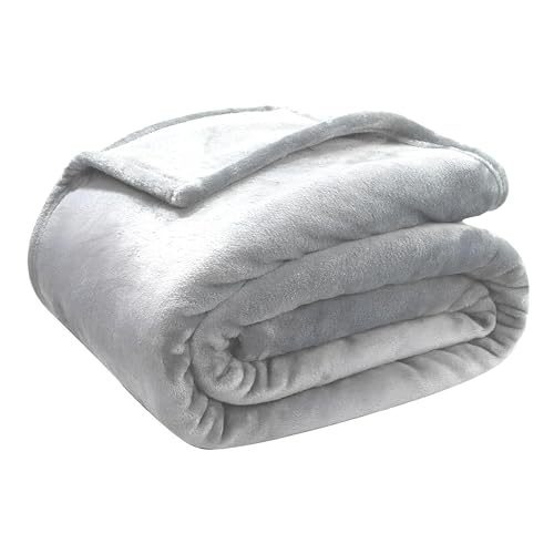 Cobertor Queen Neo Velour 300g 220x240cm Cinza Camesa