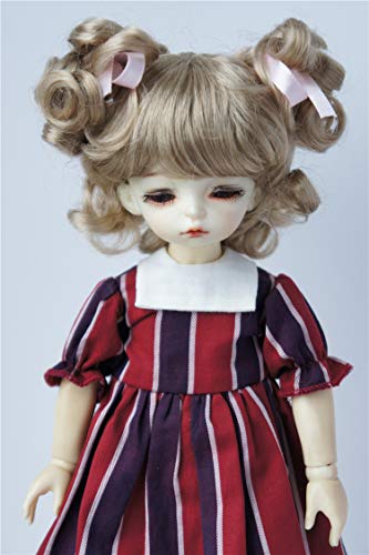 Doll wigs Only JD011 Charming Curls Synthetic mohair BJD doll