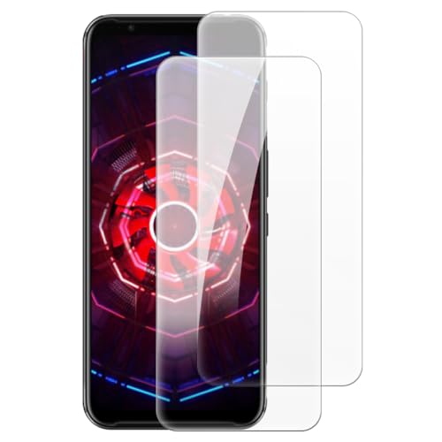 Shantime [2 piezas Protector Pantalla Cristal Templado Compatible con ZTE Nubia Red Magic 3S (6.65 pulgadas), HD Claro Antirrayas Sin Burbujas