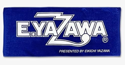 矢沢永吉 EIKICHI YAZAWA グッズ タオル フェイスタオル ロゴ ブルー/ホワイト