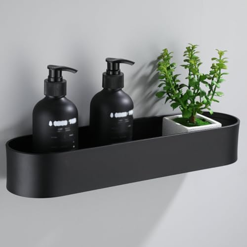 Plateforme antidérapante et drainage rapide pour cette étagère de douche