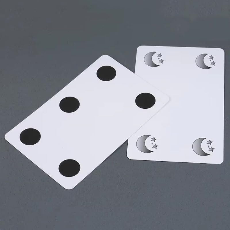 SUMAG Spot Card (Small Size Edition) Magic Tricks Dots Increasing and Decreasing Magic Visual Close up Stage Illusions Gimmicks Mental