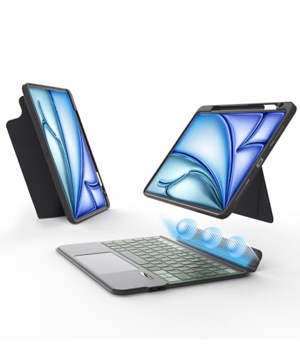 Image of EIP Magnetix Keyboard for iPad Air 11 in M4 /M3 /M2 /5 /4, Pro 11-in 1 /2 /3 /4