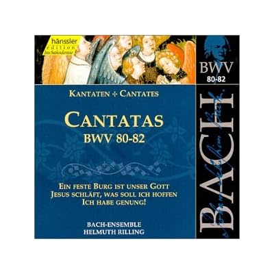 Bach: Cantatas, BWV 80-82 (Edition Bachakademie Vol 26) /Rilling