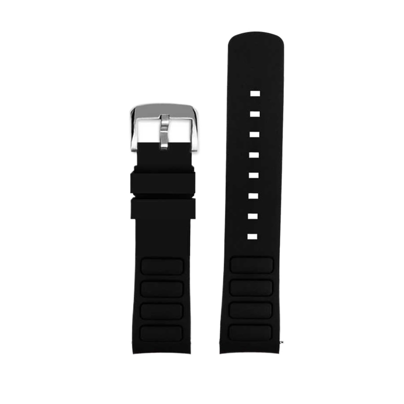 Chaîne de montre en caoutchouc de silicone 22mm compatible avec M049526A