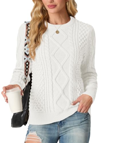 Image of GRECERELLE 2026 Womens Fall Winter Long Sleeve Casual Pullover Sweater Tops