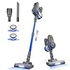 Generico Aspirapolvere Senza Fili, Scopa Elettrica Senza Fili ultraleggero 6 in 1, 55 minuti di autonomia, Anti-Avvolgimento, Aspirapolvere potente per Pavimenti/Tappeti/Peli Animali