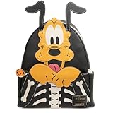 Disney Pluto Skellington Glow-in-The-Dark Mini-Backpack - Entertainment Earth Exclusive