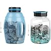 X-Large Piggy Bank for Adults Kids,Vcertcpl Digital Counting Coin Bank with 2.4L Capacity, Great Coin Counter Bank Money Counting Jar with Total Amount Displayed, Bank for All US Coins